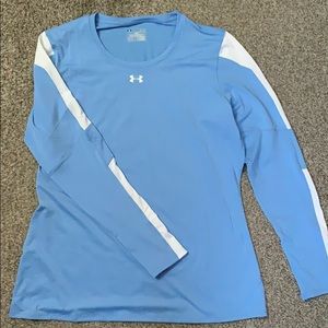 Long sleeve workout shirt.